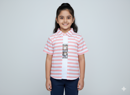 Kids Fancy Top stripe