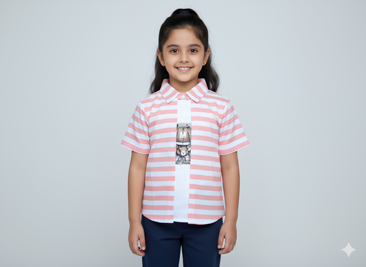 Kids Fancy Top stripe