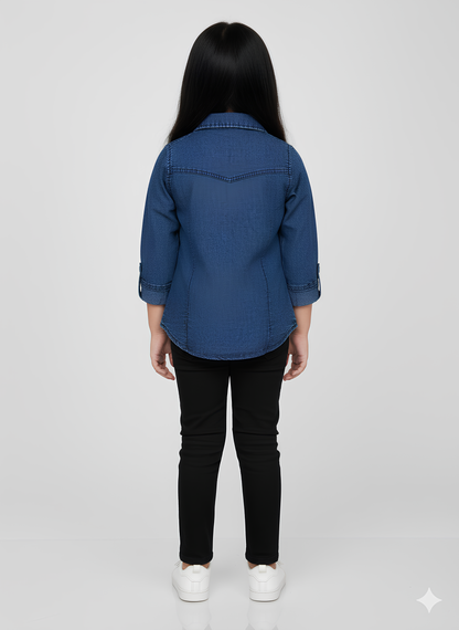 Denim Jacket & Top Set