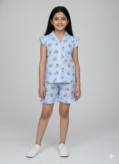 Kids Frill Neckar Set